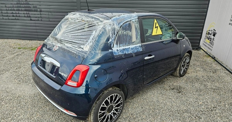 Fiat 500 cena 34800 przebieg: 6999, rok produkcji 2022 z Żywiec małe 277